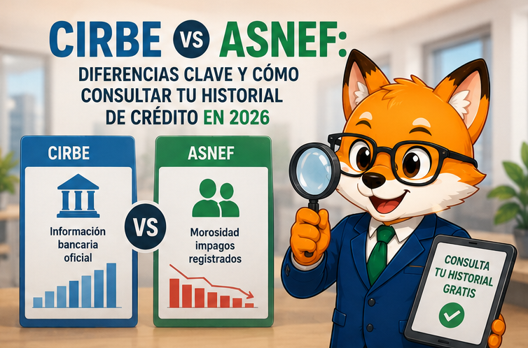 CIRBE vs ASNEF: Diferencias clave y cómo consultar tu historial de crédito en 2026